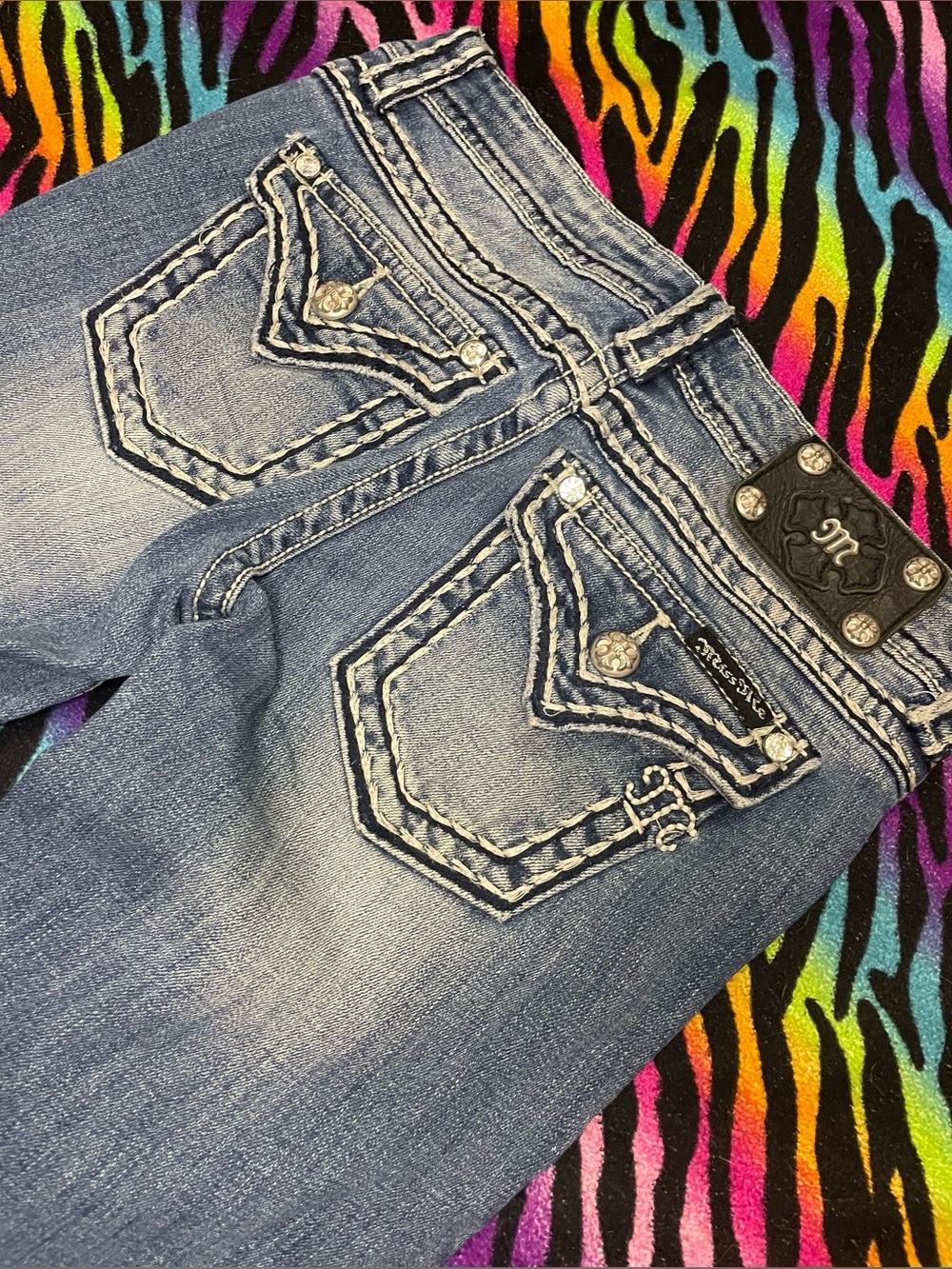 Miss Me Blue Boot Cut Jeans